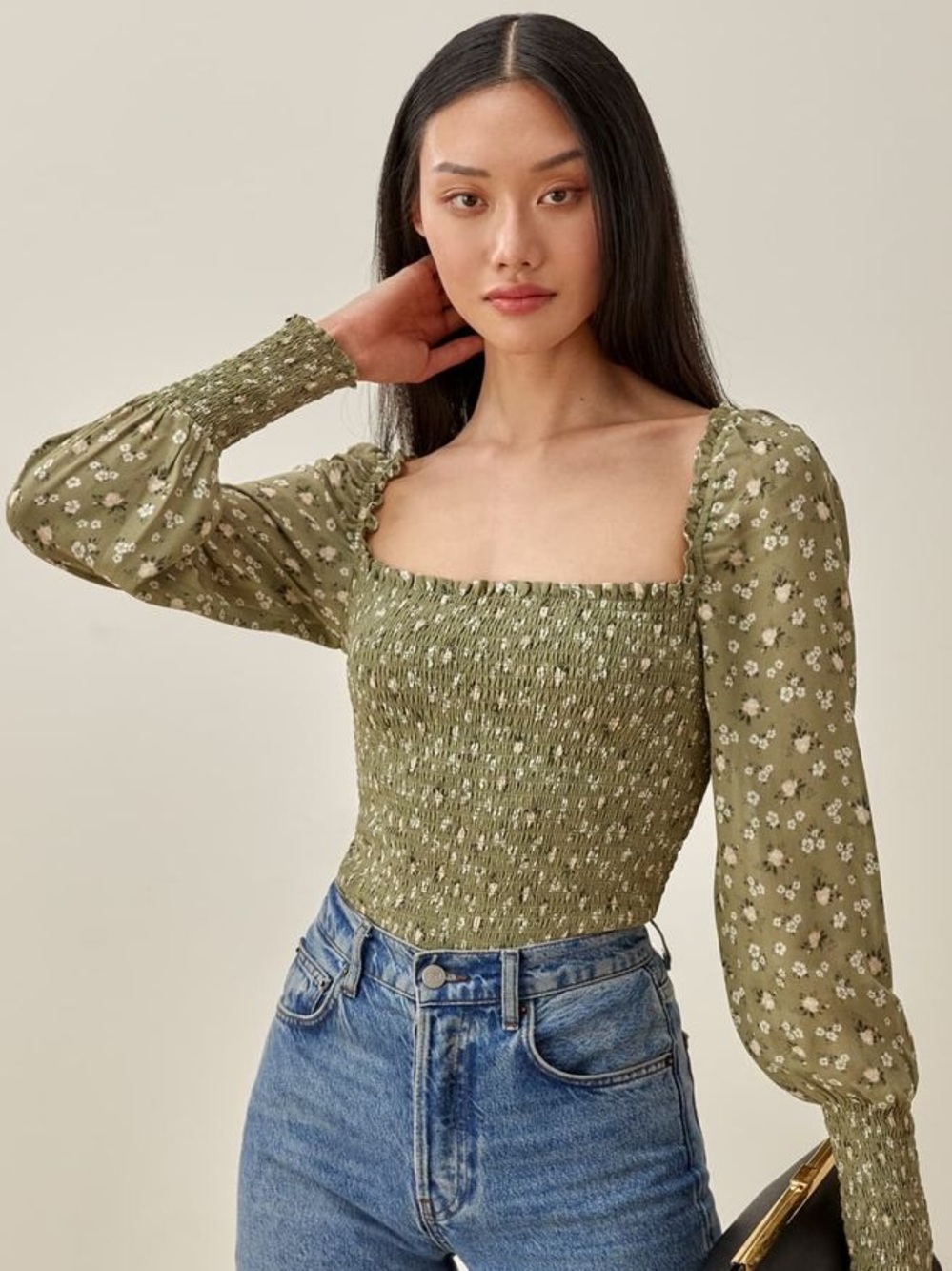 Reformation Pinto top
